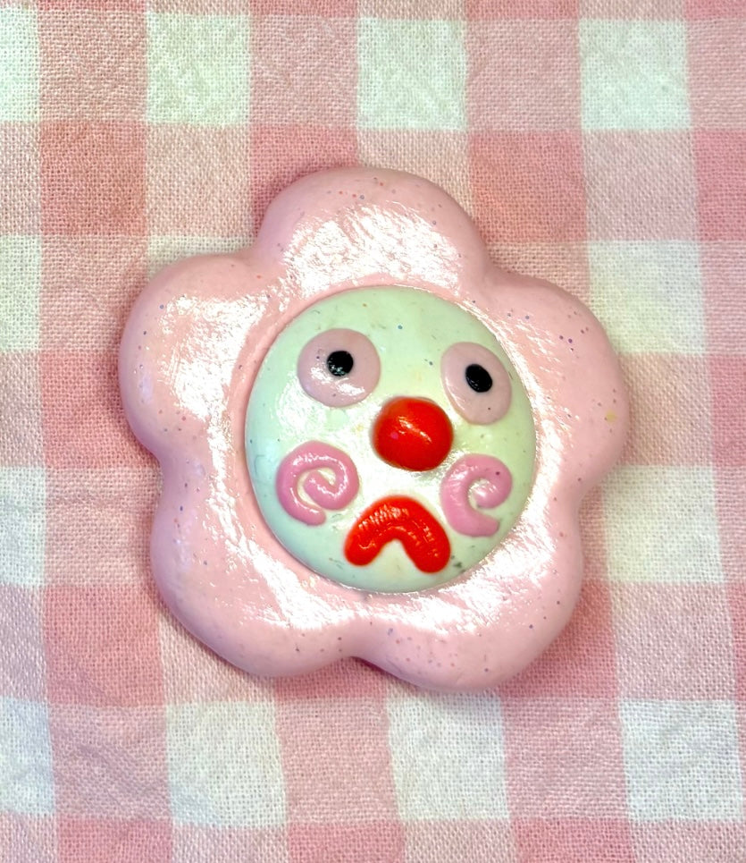 Clown Flower Magnet
