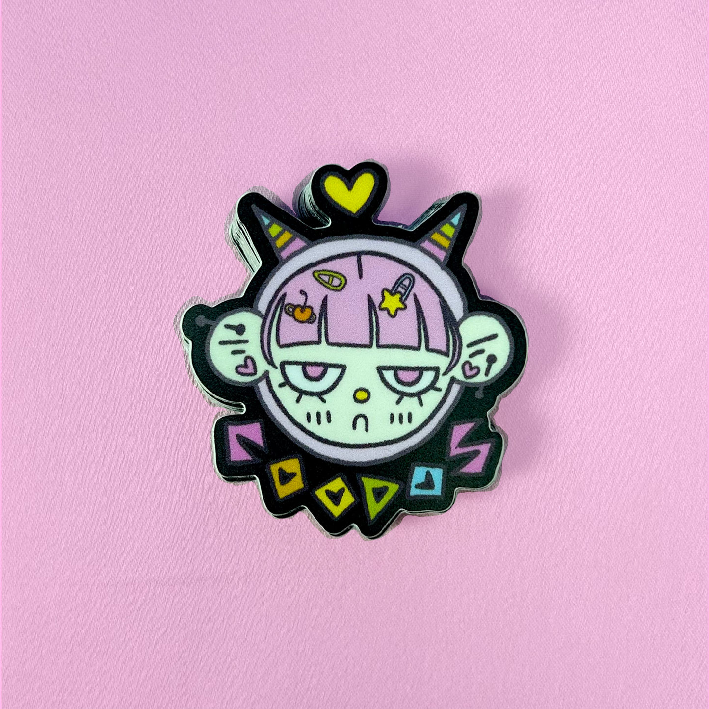 Goth Cutie Coodos Sticker