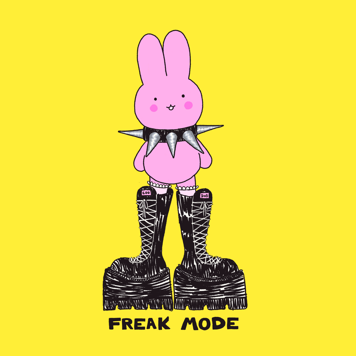 Freak Mode Sticker