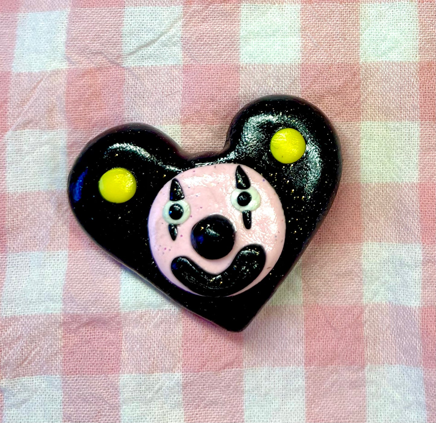 Clown Heart Magnet