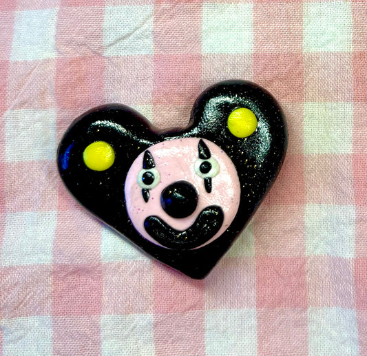 Clown Heart Magnet