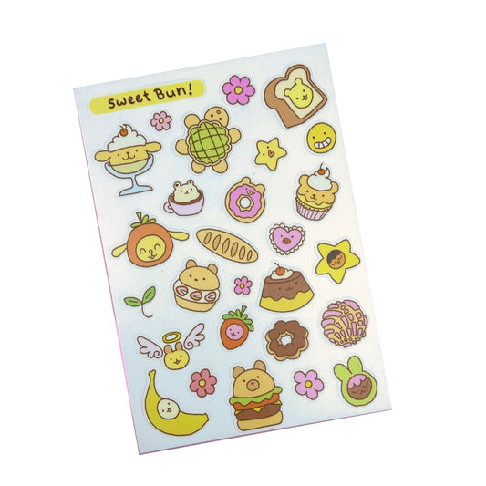 Sweet Bun Sticker Sheet