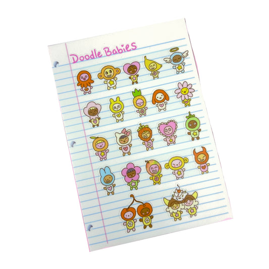 Doodle Babies Sticker Sheet
