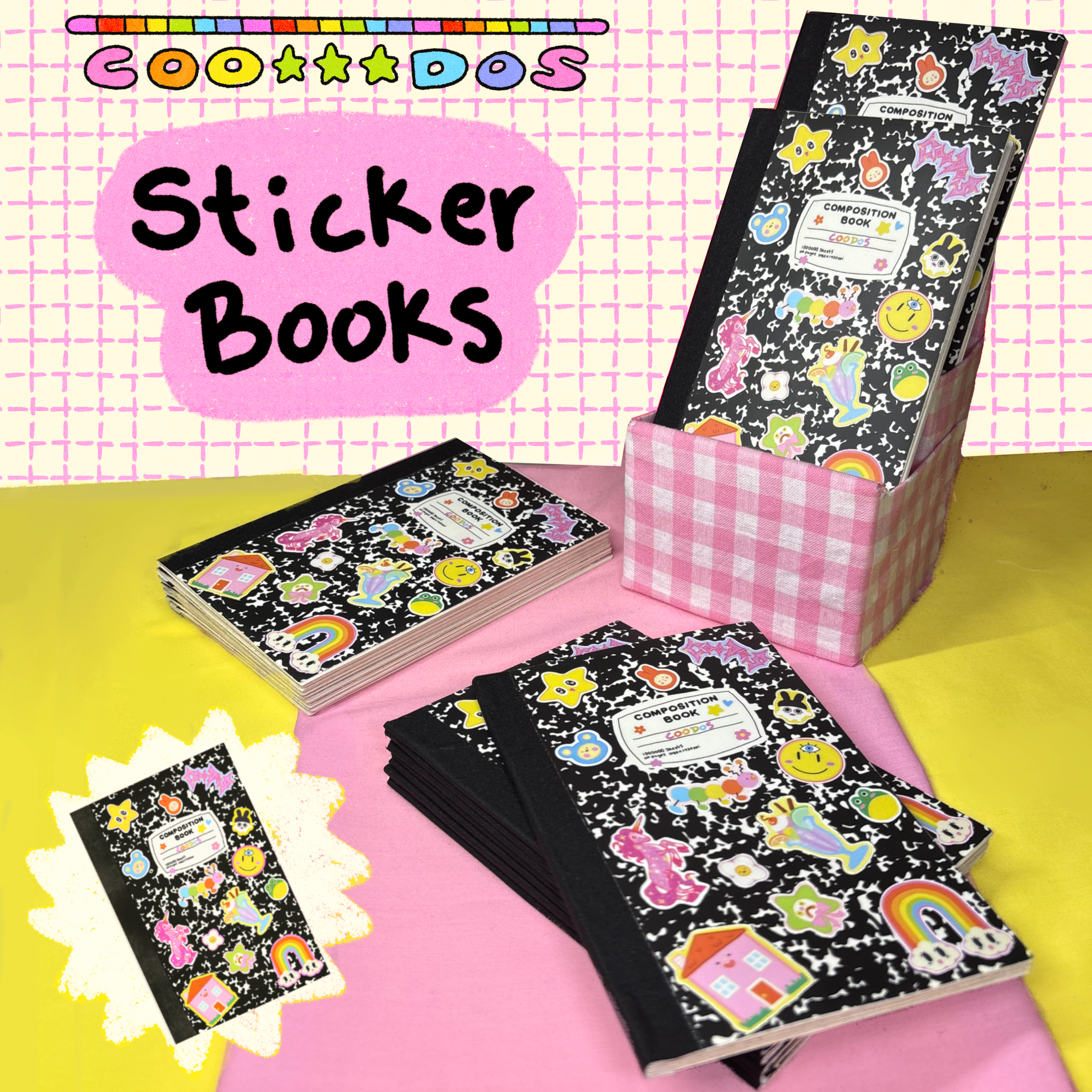 Sticker Book - 10 page