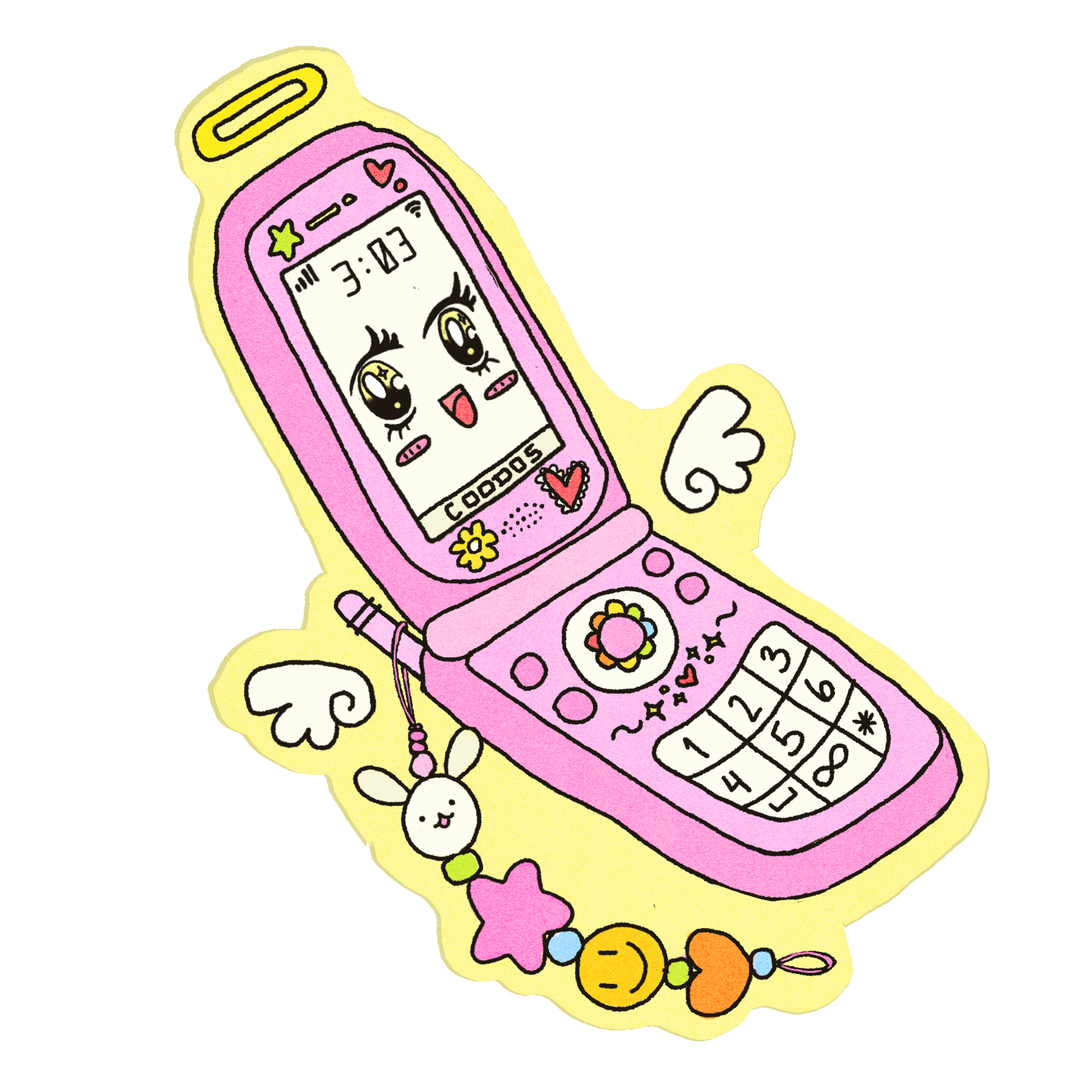 ⋆˚✿˖°Flip Phone °❀⋆.ೃ࿔*:･