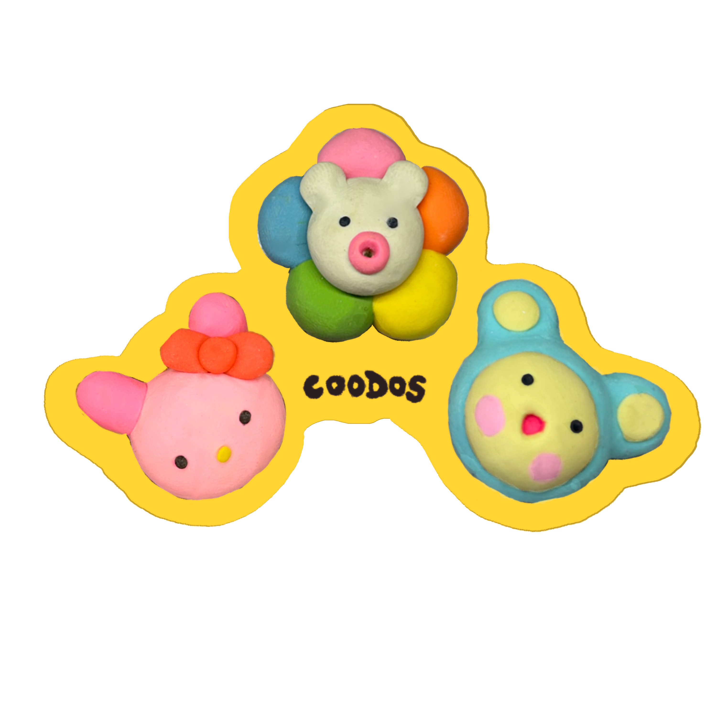 ˚₊‧꒰ა  Holy Trinity Charms Sticker ໒꒱ ‧₊˚