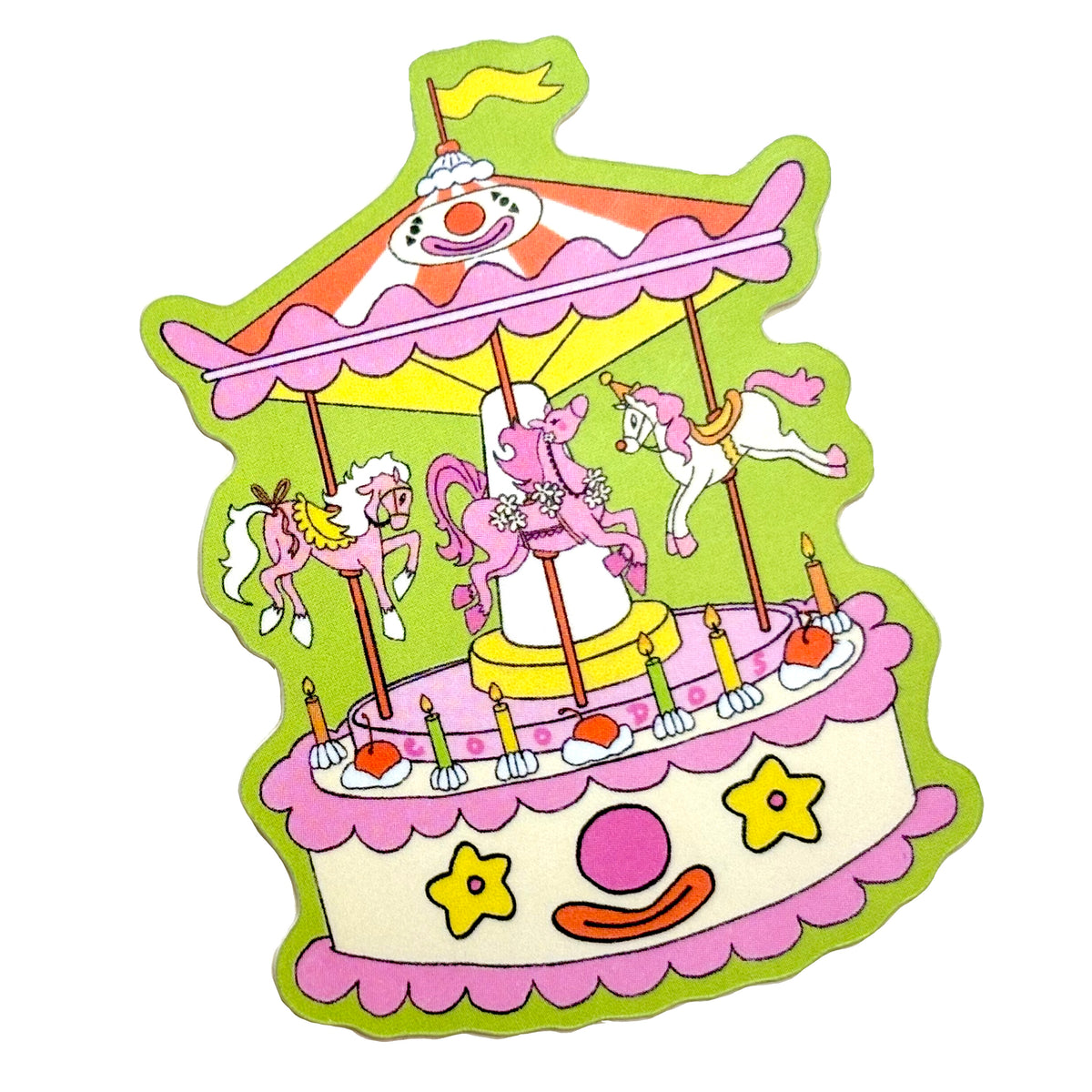 Clown Cake Carousel